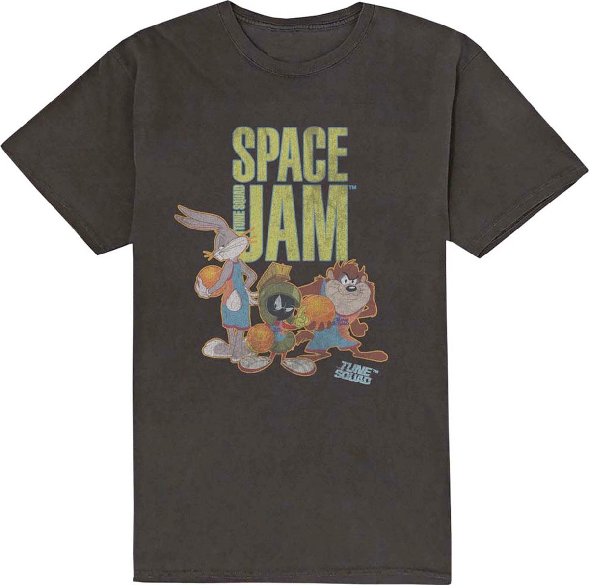 Space Jam 2 Tune Squad T-Shirt Zwart - Officiële Merchandise - S