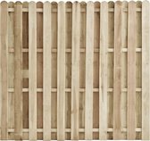 Decoways - Schuttingpaneel 180x170 cm geïmpregneerd grenenhout