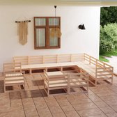 Decoways - 13-delige Loungeset massief grenenhout
