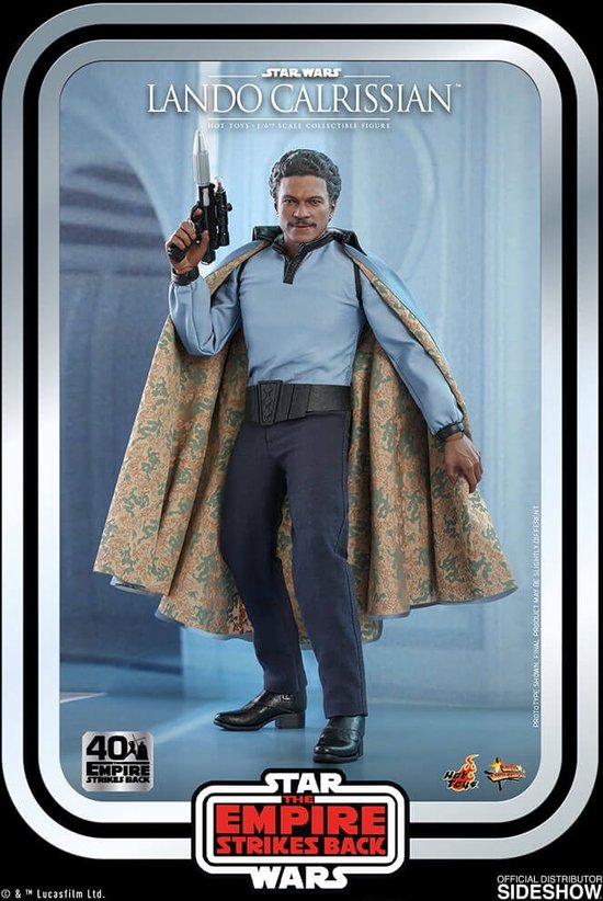 Hot Toys Lando Calrissian 1:6 scale Figure - Star Wars: The Empire Strikes Back - Hot Toys Figuur