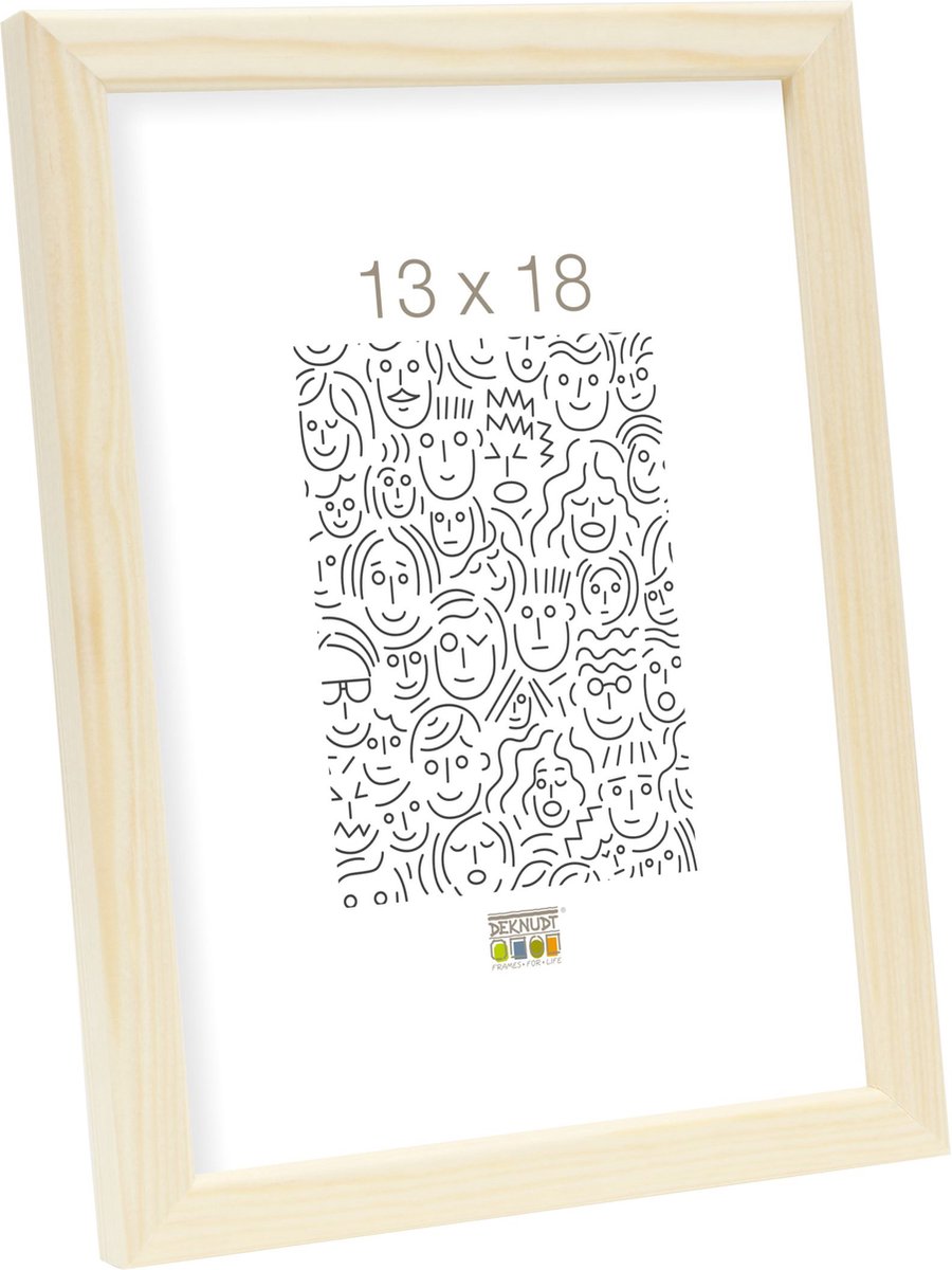 Deknudt Frames fotolijst S41JH1 - hout -naturel - foto: 13x18 cm