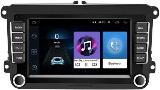 Volkswagen Golf 6 Android Autoradio Navigatie 2009 - 2013 - Bluetooth Maps Muziek | bol.com