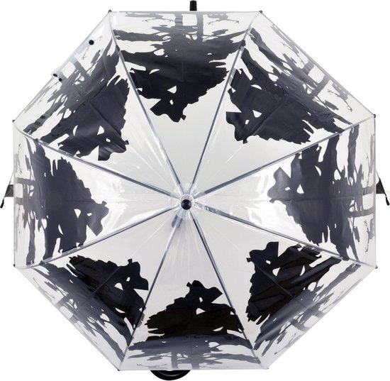 Esschert Design Parapluie Forêt Automatique 80 Cm Polyester Zwart