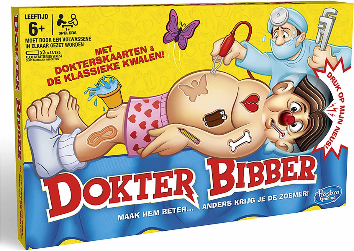 Absoluut scheuren vee Dokter Bibber - Kinderspel | Games | bol.com