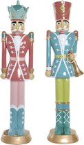 Notenkraker DKD Home Decor Hars (2 pcs) (26 x 19 x 89 cm)