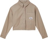 Calvin Klein Dames Blousejas Beige maat M