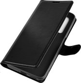 Mobigear Telefoonhoesje geschikt voor Realme X50 Hoesje | Mobigear Classic Bookcase Portemonnee | Pasjeshouder voor 3 Pasjes | Telefoonhoesje voor Pinpas / OV Kaart / Rijbewijs - Zwart