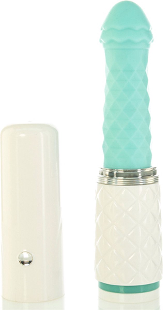 Pillow Talk Feisty Stotende Vibrator met handsfree houder - mintgroen