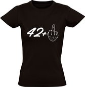 43 jaar Dames t-shirt | verjaardag | feest | cadeau | Zwart
