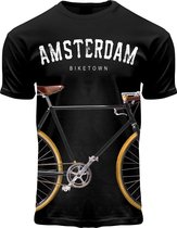 Fox Originals Amsterdam Overall Fixed Gear Bike Heren T-shirt Maat S