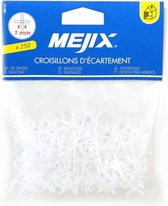 MEJIX Afstandhouders 1 mm x 250 stuks