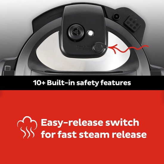 Instant Pot Duo Crisp 7,6L multicooker met airfryer - Snelkoken, sauteren, stomen, slow cook, sous vide, warmhouden, air fry, roosteren, bakken, braden en dehydrateren.