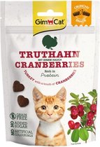 GimCat Kattensnack Crunchy Kalkoen - Cranberry 50 gr