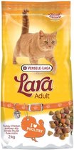 Versele-Laga Lara - Adult - Kalkoen/Kip - Kattenvoer - 2 kg