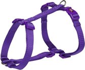 Trixie tuig voor hond premium h-tuig voor hond violet paars 42-60x1,5 cm