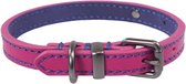 Joules Halsband Hond Leer Roze