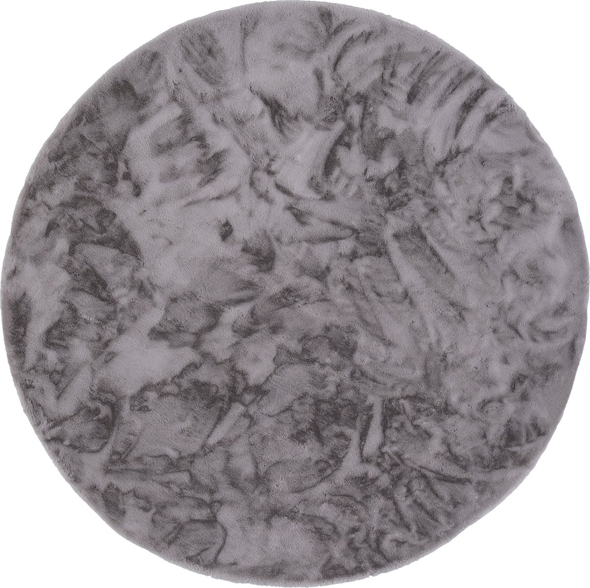 Pergamon Luxe Super Zachte Bont Vloerkleed Tapijt Plush Rond