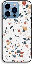 Case Company® - iPhone 13 Pro hoesje - Terrazzo N°4 - 100% Biologisch Afbreekbaar - Duurzaam - Biodegradable Soft Case - Milieuvriendelijke Print op Achterkant - Zwarte Zijkanten - Beschermin