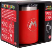 Super Mario - Dubbelwandig RVS mok 380ml