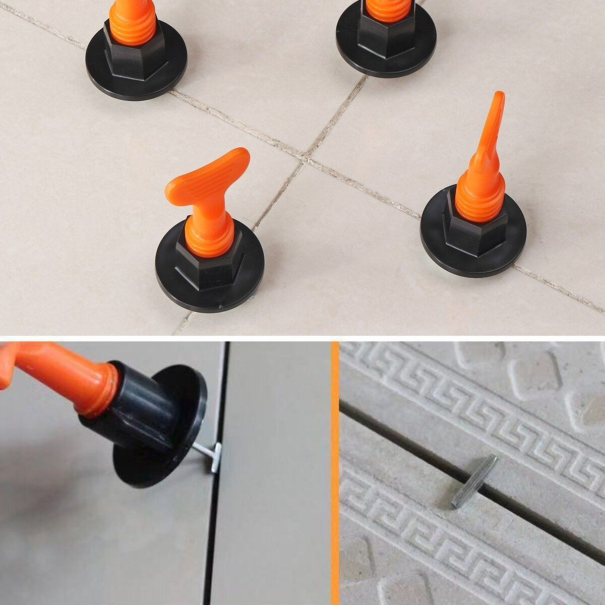 M&N Tegelnivelleringssysteem, set 1 mm, 2 mm, grote selectie (1000 x 1