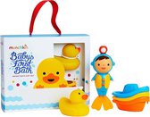 Munchkin Baby's First Bath Set - Cadeauset - Bad speelgoed voor Jongens en Meisjes - Leuk voor in bad!