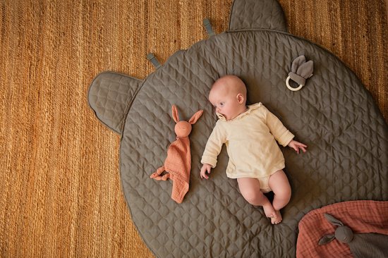 Jollein Speelkleed Baby Ø 110cm - Storm Grey van Jollein — afbeelding 4