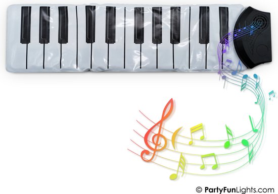 HappyFunToys - Piano enroulable à 24 touches - instrument de