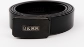 Black & Brown Belts/ 125 CM/ EDGED 2.0 – BLACK BELT /Automatische riem/ Automatische gesp/Leren riem/ Echt leer/ Heren riem zwart/ Dames riem zwart/ Riemen / Riem /Riem heren /