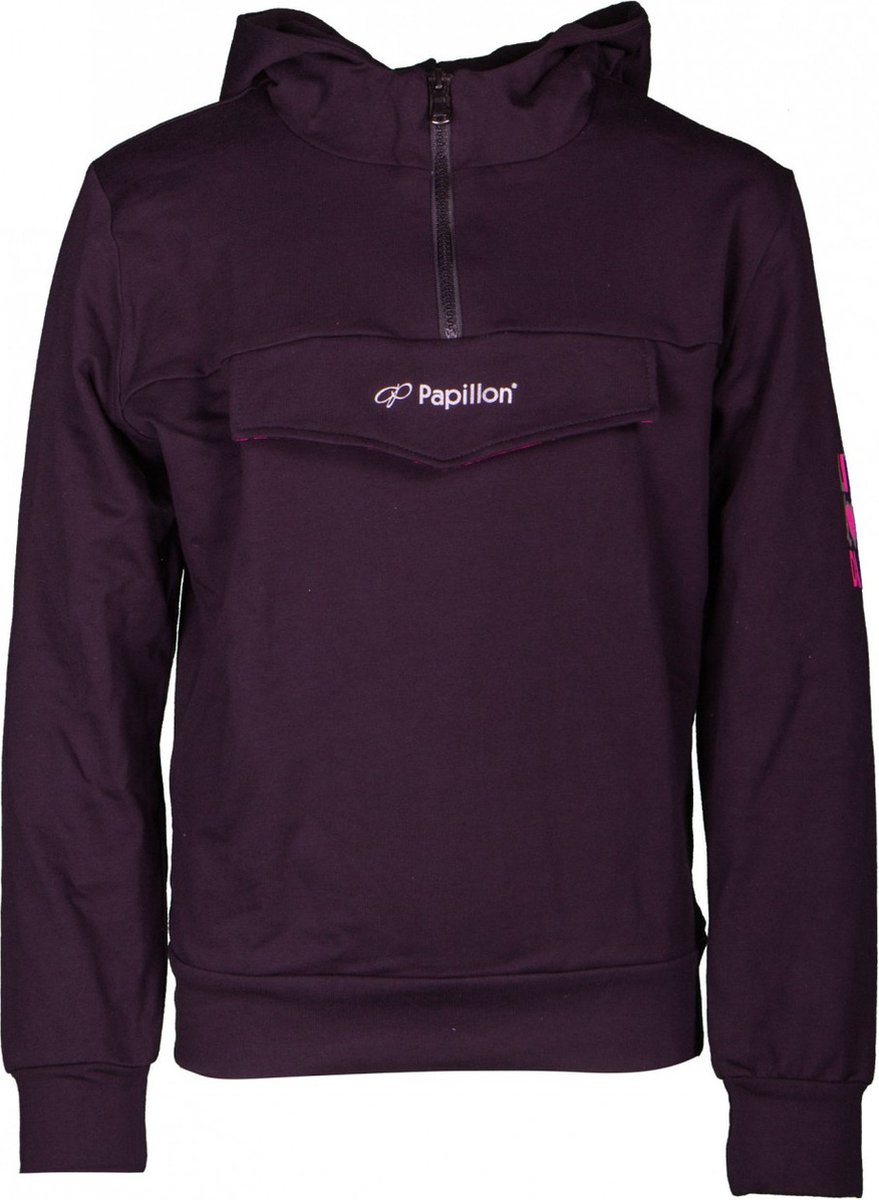 Papillon Hoodie "i Love Dance" Meisjes Katoen Zwart Mt 152