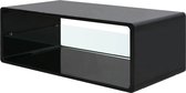 Medina Salontafel hoogglans zwart