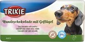 HONDENCHOCOLADE MET GEVOGELTE 100GR
