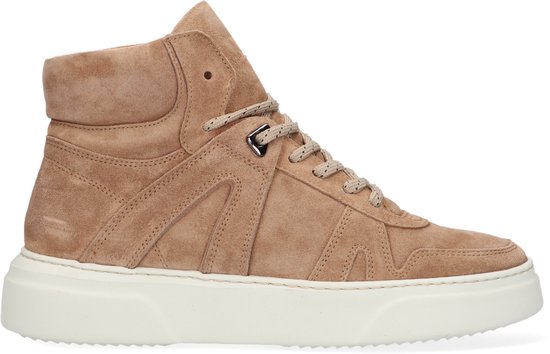 VIA VAI Juno Lane Hoge sneakers - Dames - Camel - Maat 42 | bol.com