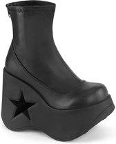 Demonia Platform Bottes femmes -38 Chaussures- DYNAMITE-100 US 8 Zwart