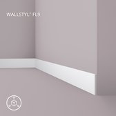 Plint NMC FL9 WALLSTYL Noel Marquet Sierlijst Wandlijst Frieslijst tijdeloos klassieke stijl wit 2 m