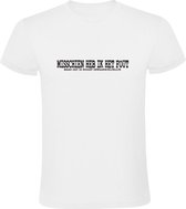 Misschien heb ik het fout, maar dat is hoogst onwaarschijnlijk | Heren T-shirt | Wit | Eigenwijs | Eigengereid | Eigendunkelijk | Lastig | Koppig | Grappig