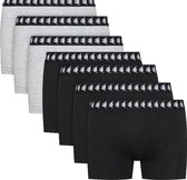 Kappa Zid 7pack Boxer Shorts 708276-15-4101M, Mannen, Zwart, boksers, maat: M