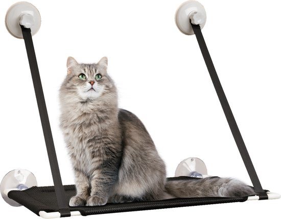 Babori® Kattenhangmat - Hangmat Kat - Katten hangmat - Kattenmand Raam