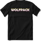 Saitama T-Shirt | Wolfpack Crypto ethereum Heren / Dames | bitcoin munt cadeau - Zwart - M