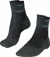 FALKE TK5 Short Steps Heren Sokken - Zwart - Maat 46-48
