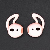 Apple AirPods 1 Hoesje - Mobigear - Earbuds Serie - Siliconen Hoesje - Roze - Hoesje Geschikt Voor Apple AirPods 1