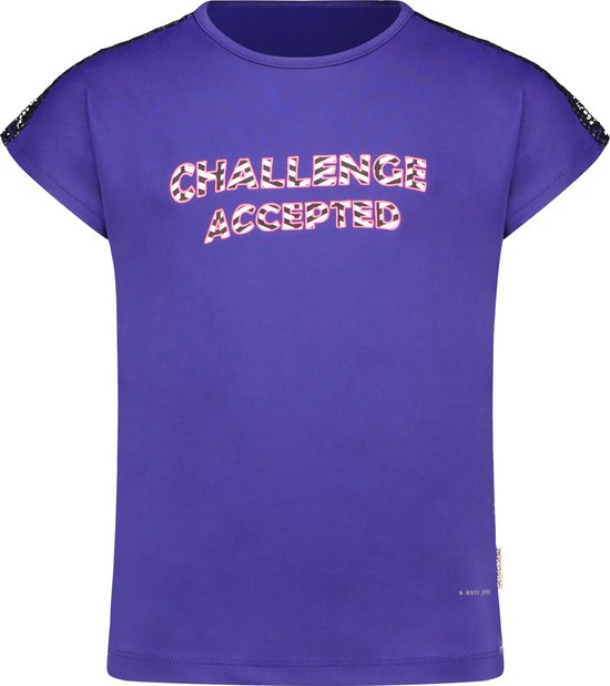B.Nosy T-shirt meisje deep purple