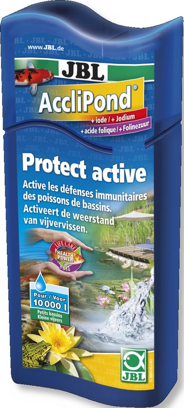 Foto: Jbl acclipond protect active 500ml watervoorbereider voor vijvers ter activering van de afweerkrachten