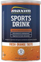Maxim Hypotonic Sports Drink - Fresh Orange - 480 gram