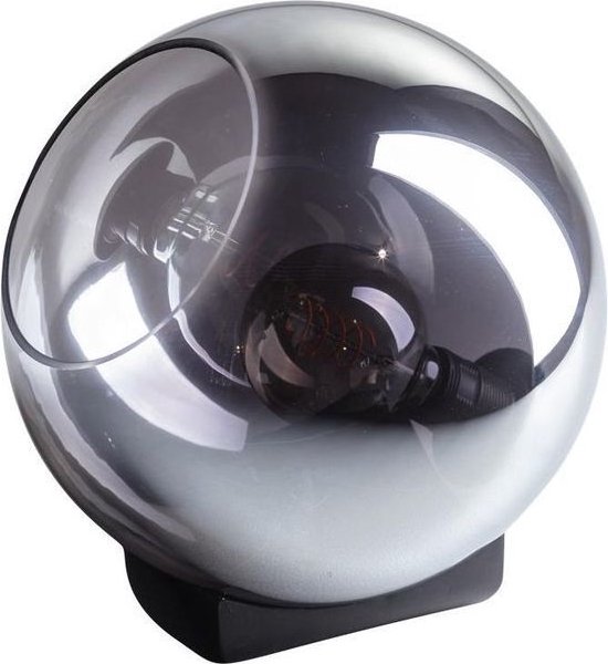 ETH Tafellamp Orb 30 cm Smoke Glass/ Zwart