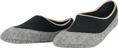 FALKE Cosyshoe antislip noppen Merino Wol Dames Pantoffels Huissokken grijs - Maat 37-38