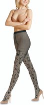 FALKE Poetic Cloud 20 DEN Dames Panty - Zwart - Maat M-L