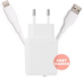 Chargeur Rapide pour iPhone et iPad + Câble USB Lightning - Charge Quick et Fast 3A pour Apple iPhone & iPad