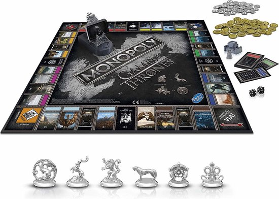 Thumbnail van een extra afbeelding van het spel Monopoly: Game of Thrones Bordspel Economische simulatie