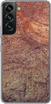 Coque Samsung Galaxy S22 Plus - Vintage - Rouille - Fer - Siliconen