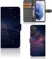 GSM Hoesje Geschikt voor Samsung Galaxy S22 Plus Flip Cover Stars